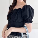 コルセットリボンフリルブラウス | Outfitter lab | 詳細画像18