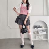 アーガイルベストドッキングシャツブラウス | Outfitter lab | 詳細画像19