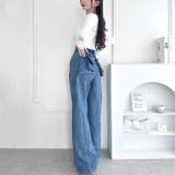 バックリボンデニムパンツ | Outfitter lab | 詳細画像10