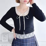 レースリボンレイヤードトップス | Outfitter lab | 詳細画像15 