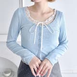 レースリボンレイヤードトップス | Outfitter lab | 詳細画像25 