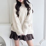 【チェック&無地】ウールライクフリルミニスカパン | Outfitter lab | 詳細画像23