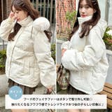ボリュームフェイクファーフードパデッドジャケット | Outfitter lab | 詳細画像4 