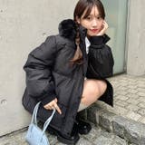 ボリュームフェイクファーフードパデッドジャケット | Outfitter lab | 詳細画像12 