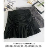 ギャザーリボン裾プリーツミニスカパン | Outfitter lab | 詳細画像15 