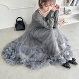ボリュームヘムチュールティアードスカート | Outfitter lab | 詳細画像22