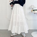 リボンティアードロングスカート | Outfitter lab | 詳細画像11 