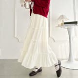 リボンティアードロングスカート | Outfitter lab | 詳細画像18 