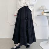 リボンティアードロングスカート | Outfitter lab | 詳細画像7 