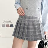 チェックプリーツミニスカパン | Outfitter lab | 詳細画像1 