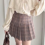 チェックプリーツミニスカパン | Outfitter lab | 詳細画像12 