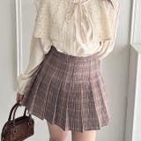 チェックプリーツミニスカパン | Outfitter lab | 詳細画像13 