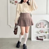 チェックプリーツミニスカパン | Outfitter lab | 詳細画像14 