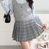 チェックプリーツミニスカパン | Outfitter lab | 詳細画像8 