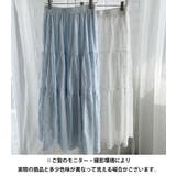 フラワー刺繍コットンレースティアードスカート | Outfitter lab | 詳細画像26 