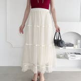 ヴィンテージライクドットチュールスカート | Outfitter lab | 詳細画像13 