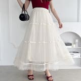 ヴィンテージライクドットチュールスカート | Outfitter lab | 詳細画像14 