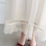 ヴィンテージライクドットチュールスカート | Outfitter lab | 詳細画像17 