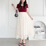 ヴィンテージライクドットチュールスカート | Outfitter lab | 詳細画像19 