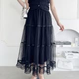 ヴィンテージライクドットチュールスカート | Outfitter lab | 詳細画像20 