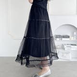 ヴィンテージライクドットチュールスカート | Outfitter lab | 詳細画像22 