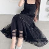 ヴィンテージライクドットチュールスカート | Outfitter lab | 詳細画像25 