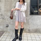 フロントリボンチェックキャミワンピース | Outfitter lab | 詳細画像11