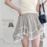 イレヘムチェックレースミニスカパン | Outfitter lab | 詳細画像1 