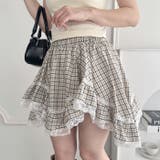 イレヘムチェックレースミニスカパン | Outfitter lab | 詳細画像6 