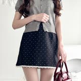 ポルカドットレースミニスカート | Outfitter lab | 詳細画像12 