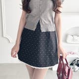 ポルカドットレースミニスカート | Outfitter lab | 詳細画像13 
