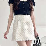 ポルカドットレースミニスカート | Outfitter lab | 詳細画像6 