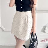 ポルカドットレースミニスカート | Outfitter lab | 詳細画像8 