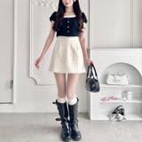 ポルカドットレースミニスカート | Outfitter lab | 詳細画像9 