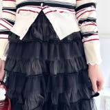 ベロアトリムティアードスカート | Outfitter lab | 詳細画像13 