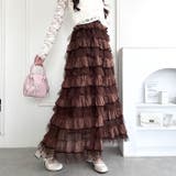 ベロアトリムティアードスカート | Outfitter lab | 詳細画像23 