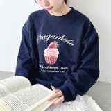 ファンシーカップケーキロゴスウェット | Outfitter lab | 詳細画像10 