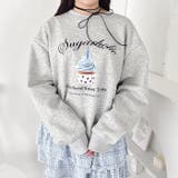 ファンシーカップケーキロゴスウェット | Outfitter lab | 詳細画像16 