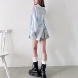 リボンレースバックスリットシアーシャツ | Outfitter lab | 詳細画像19