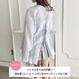 リボンレースバックスリットシアーシャツ | Outfitter lab | 詳細画像2