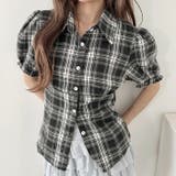 コルセットライクチェックシャツ | Outfitter lab | 詳細画像10 