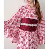 レッド | 【かんたん着付け】フリル浴衣3点セット【セパレート浴衣】 | Outfitter lab