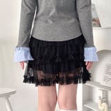 ペタルチュールミニスカート | Outfitter lab | 詳細画像8