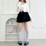【チェック＆無地】ティアードフリルミニスカート | Outfitter lab | 詳細画像19 