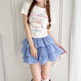 【チェック＆無地】ティアードフリルミニスカート | Outfitter lab | 詳細画像33 