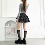 【チェック＆無地】ティアードフリルミニスカート | Outfitter lab | 詳細画像39 