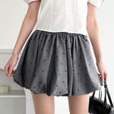 ドット&無地バルーンミニスカート | Outfitter lab | 詳細画像20