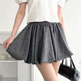 ドット&無地バルーンミニスカート | Outfitter lab | 詳細画像21