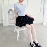 ドット&無地バルーンミニスカート | Outfitter lab | 詳細画像28