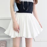 ドット&無地バルーンミニスカート | Outfitter lab | 詳細画像6